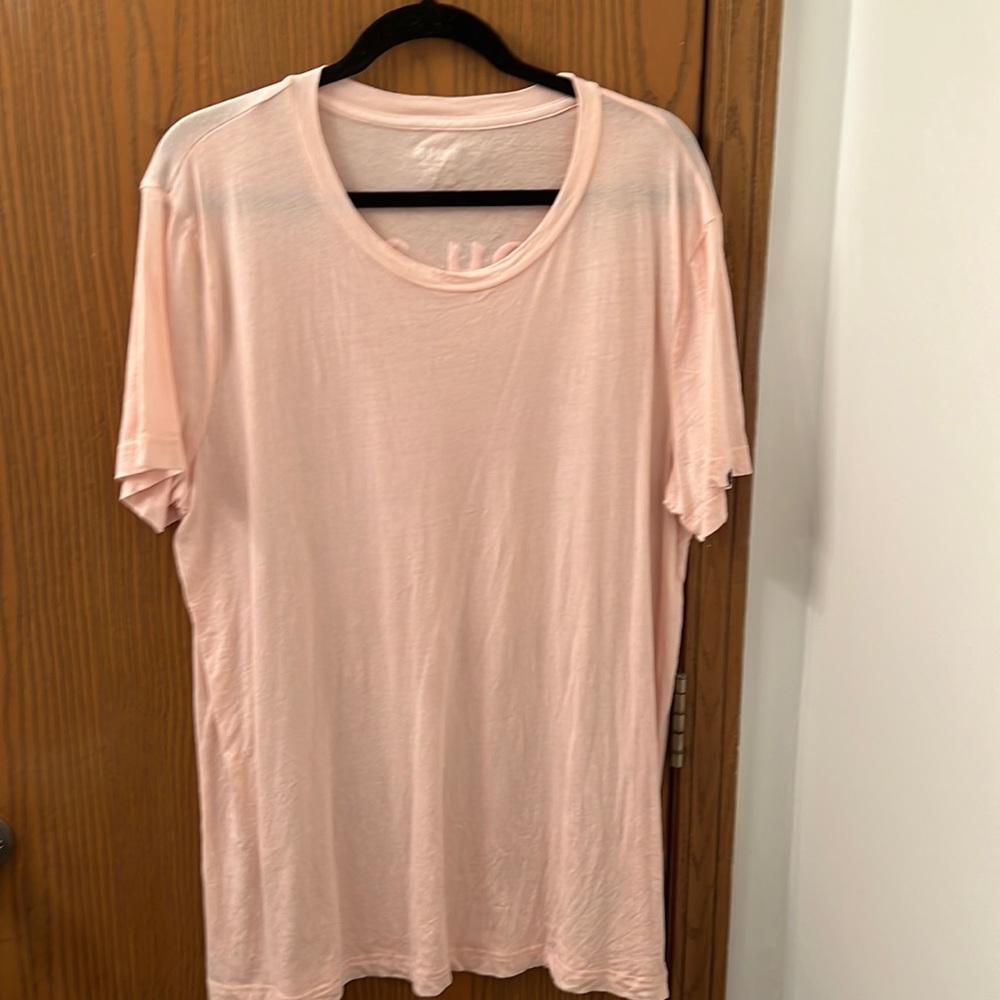 Oversize short sleeve T-shirt from pink… Size large